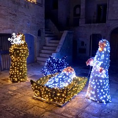 Le luminarie a Polignano