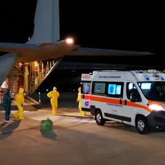 paziente covid da bergamo in puglia