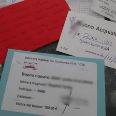 I buoni donati al piccolo Dylan
