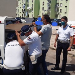 polizia locale sequestro abusivi