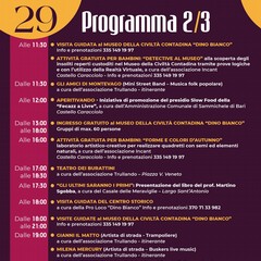 Programma sagra della zampina Sammichele di Bari