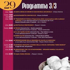 Programma sagra della zampina Sammichele di Bari