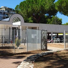 Il bar del parco aperto