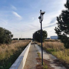 La via che porta dall'Interporto alla stazione Tesoro