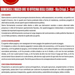 Il manifesto di Baricittàperta