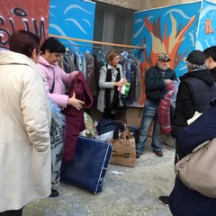 Il dono dei Lions al muro della solidarietà di InConTra