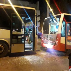 tamponamento autobus viale della repubblica