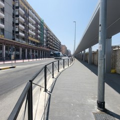 La stazione di Via Capruzzi si colora di arte con la raffigurazione di grandi cigni
