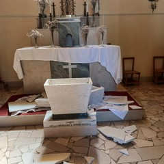 Vandalizzata la cappella del cimitero di Santo Spirito