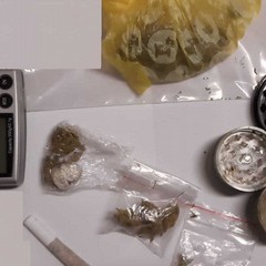 la droga sequestrata