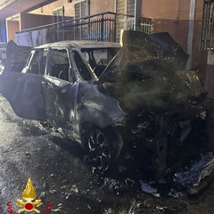 Incendio a Valenzano