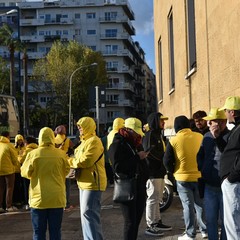 Protesta agricoltori con i trattori Coldiretti Puglia