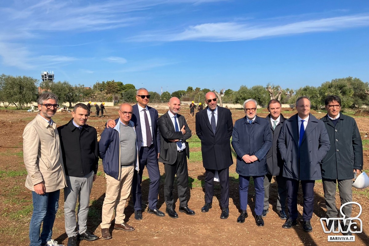 L'apertura del cantiere