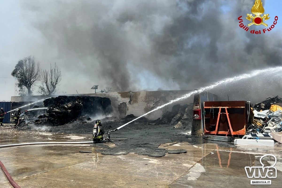 Incendio Campo Rom