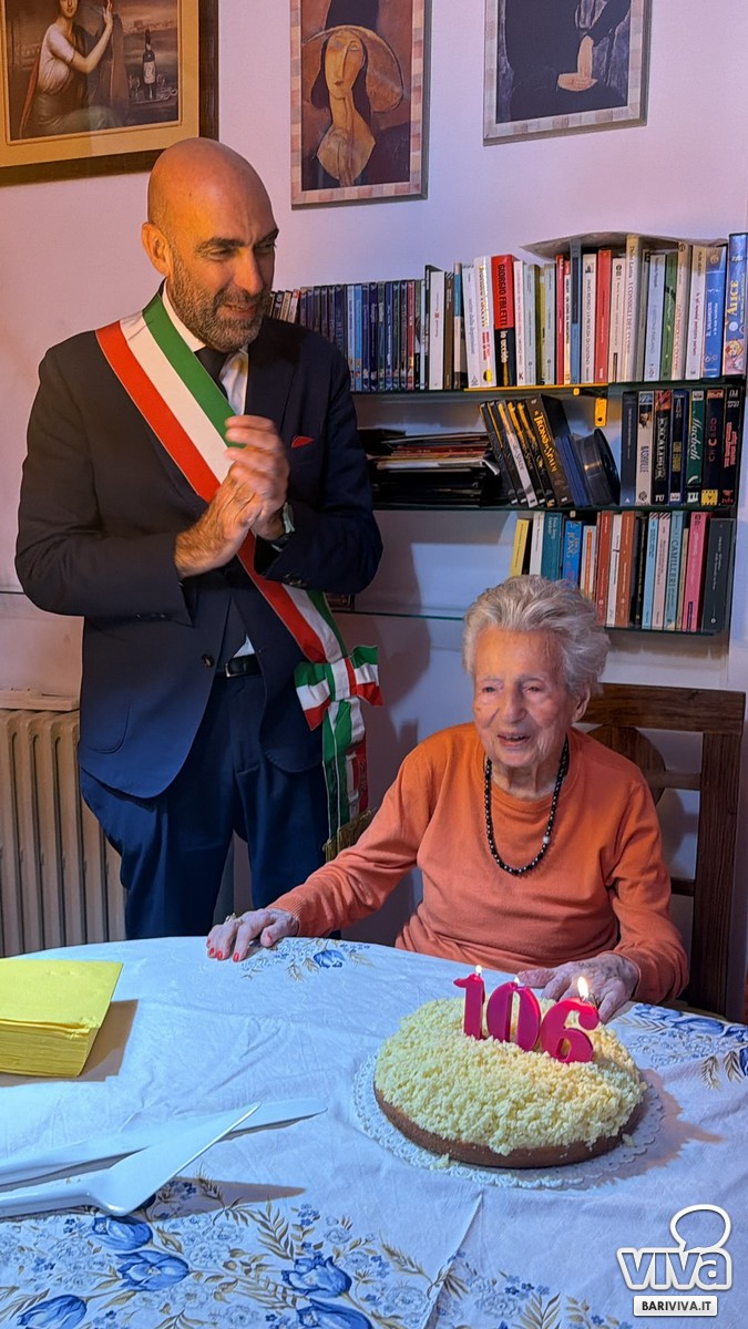 106 anni Maria Stramaglia