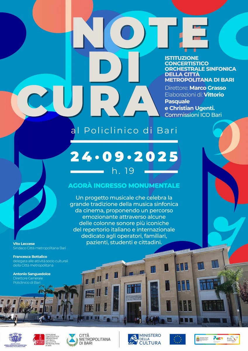Concerto al Policlinico di Bari