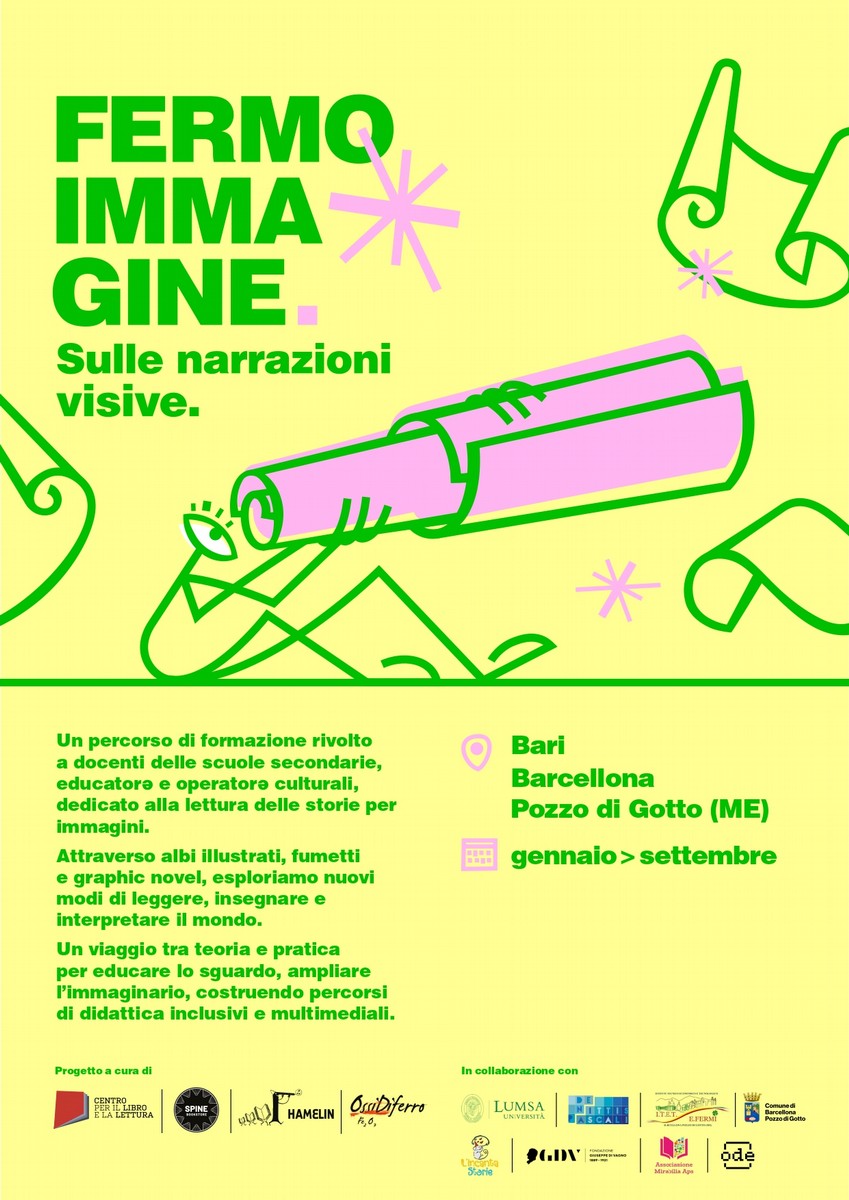 Locandina Fermo immagine Sulle narrazioni visive