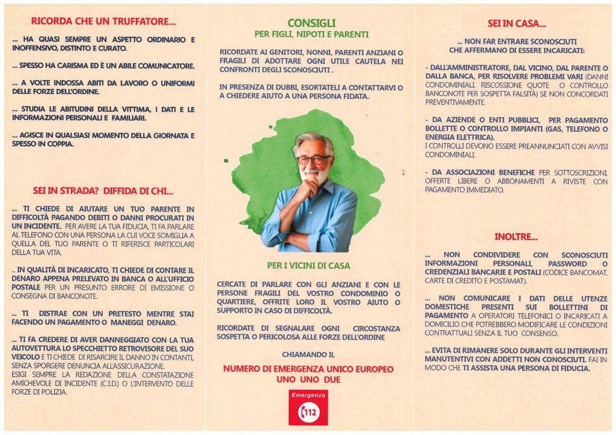 La campagna "Più sicuri insieme"