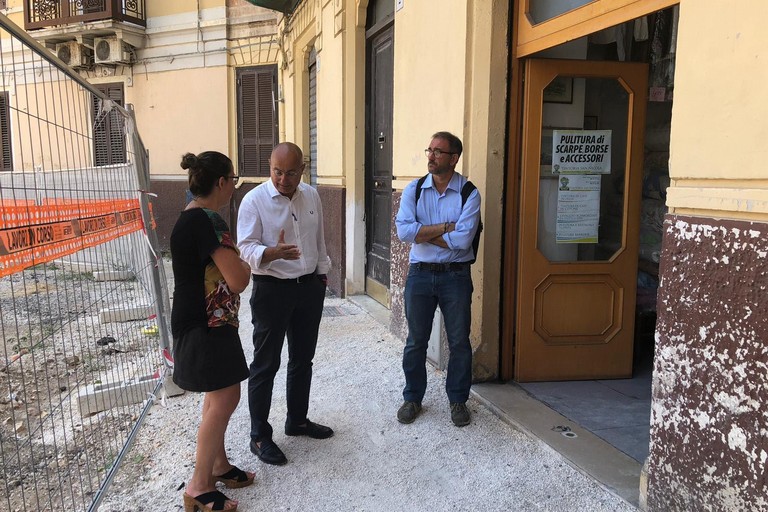 sopralluogo piazza disfida di barletta