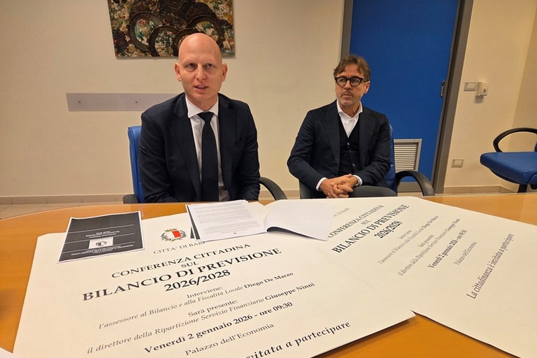 Presentato in conferenza cittadina lo schema di Bilancio di previsione 2026-28