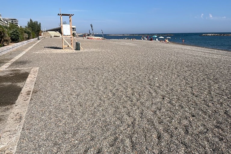 completati gli interventi di manutenzione delle spiagge libere di Fesca San Girolamo e Palese San Girolamo