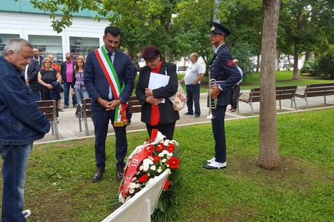 decaro a commemorazione Gaetano Marchitelli nel aniversario dellomicidio