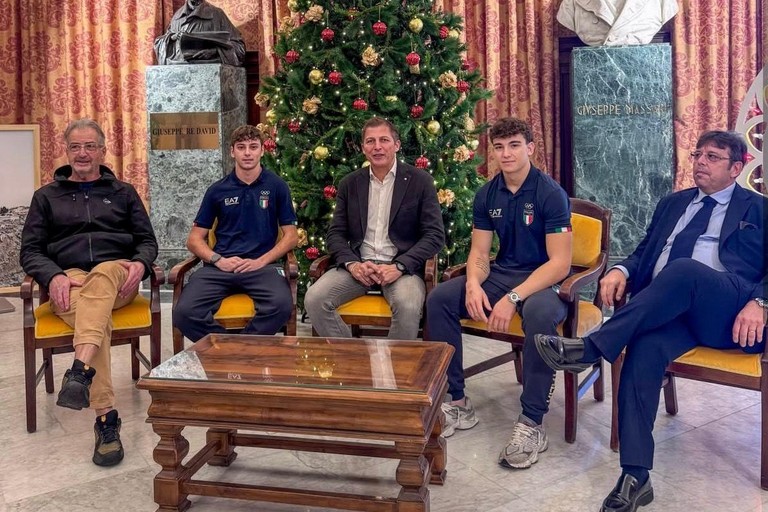 Presentazione campionati assoluti di squash. <span>Foto Comune di Bari </span>