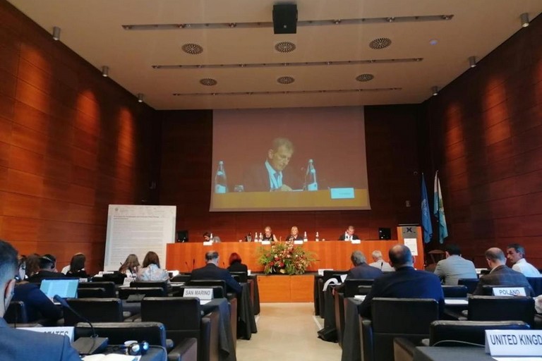 la citta di Bari in rappresentanza del Forum mondiale dei Sindaci delle Nazioni Unite oggi al summit dell UNECE a San Marino