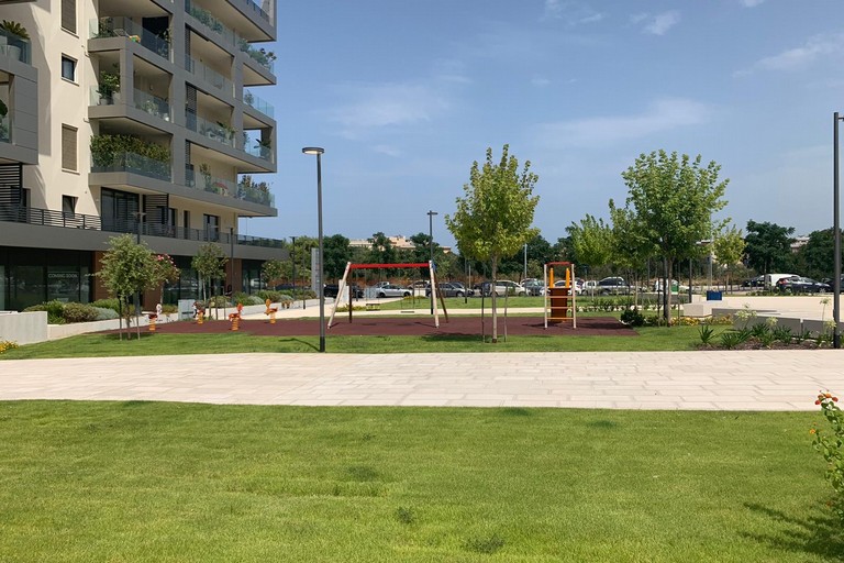 nella disponibilit del Comune la nuova piazza verde attrezzata nelle vicinanze di via Mazzitelli