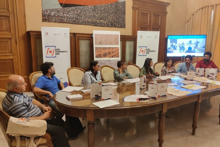 Bari Community Hub presentati il cantiere in corso a Spazio e le attivita di coinvolgimento giovanile