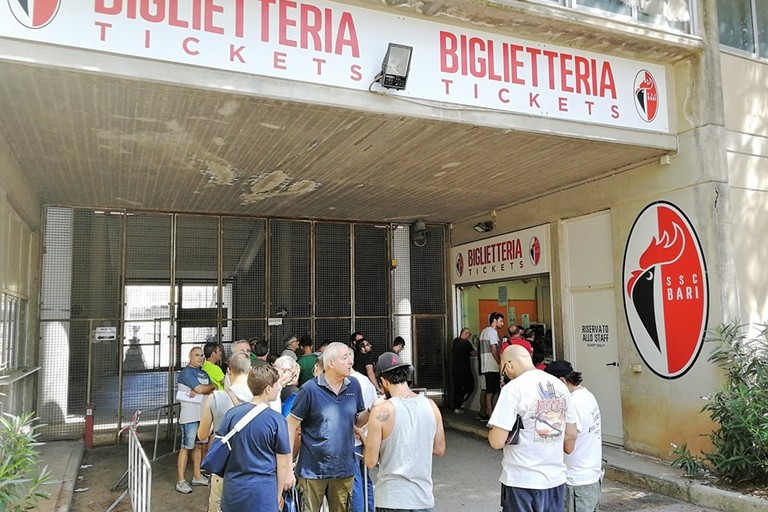 Biglietteria stadio San Nicola. <span>Foto Ssc Bari </span>