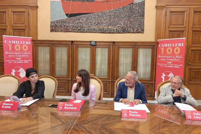 Presentazione degli eventi Camilleri 100