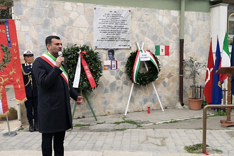 Giorno del ricordo questa mattina il sindaco alla cerimonia commemorativa per i martiri delle Foibe
