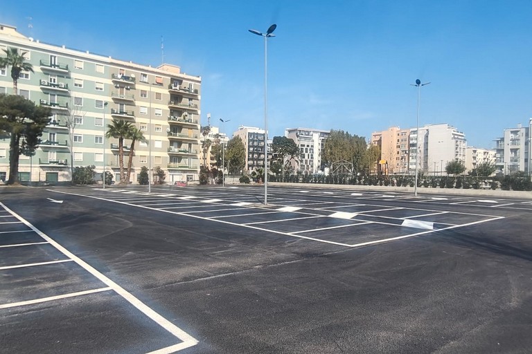 Parcheggio via Mazzini. <span>Foto Comune di Bari </span>