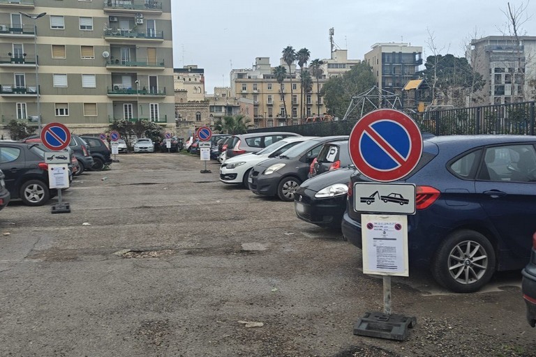 al via i lavori di riqualificazione del parcheggio del parco Maugeri