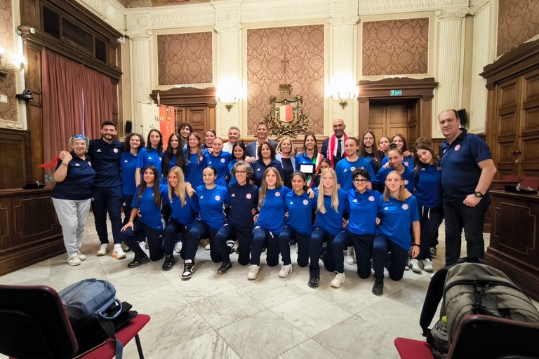 Pink Bari ricevuta dal sindaco