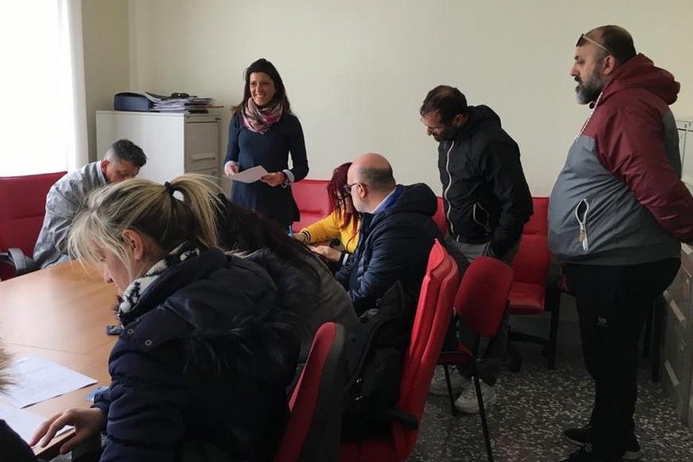 ass Palone all incontro del corso per le licenze per la somministrazione di alimenti e bevande agli operatori ambulanti