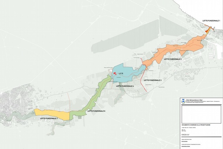 Lama Balice, la mappa del progetto