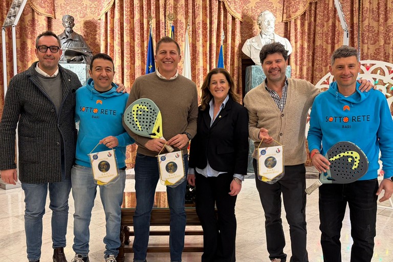 Torneo solidala per Palestina - presentazione. <span>Foto Comune di Bari </span>