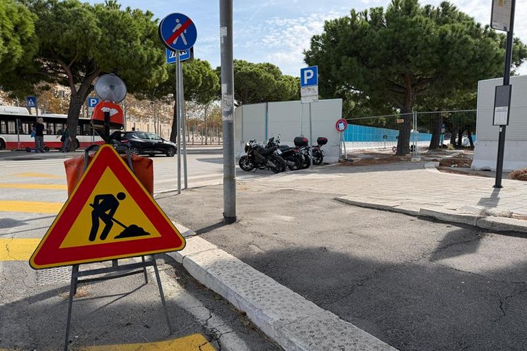 BRT, il cantiere della Linea Verde