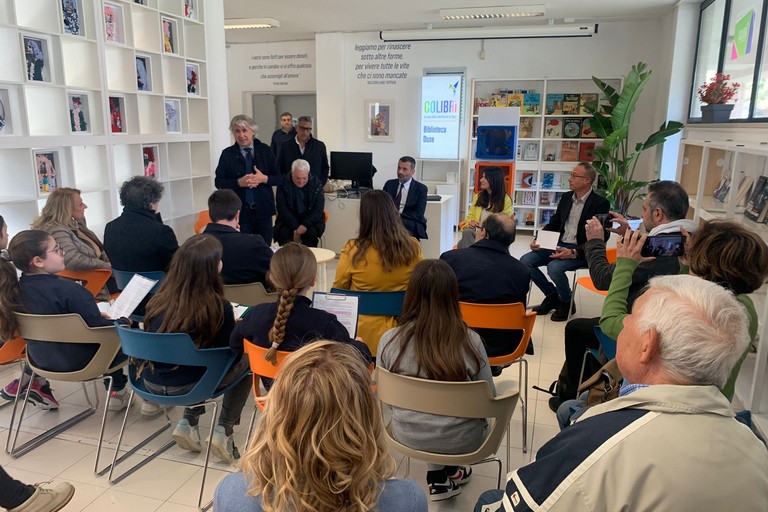 rete Colibri stamattina a San Girolamo l inaugurazione della biblioteca Mimma Romanazzi