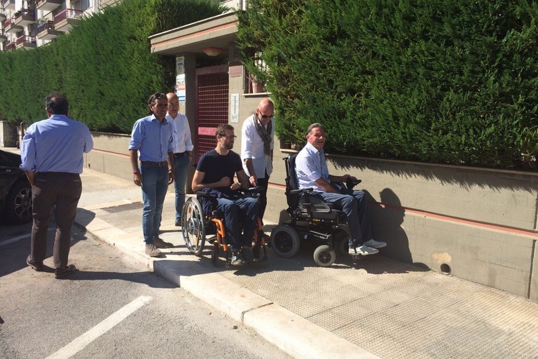 completate rampe disabili a loseto nuova