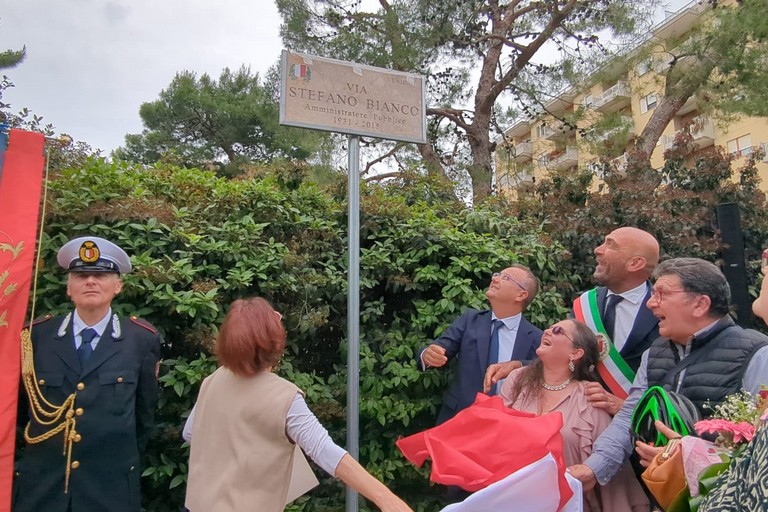 Intitolazione a Stefano Bianco