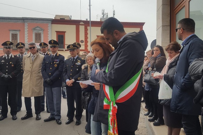 Decaro alla commemorazione di Giuseppe Mizzi