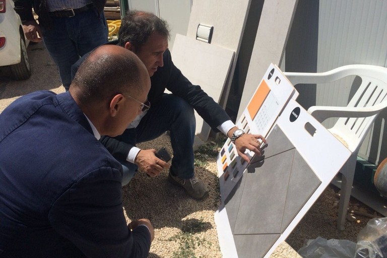 nuovo sopralluogo al waterfront di san girolamo per la scelta dei materiali