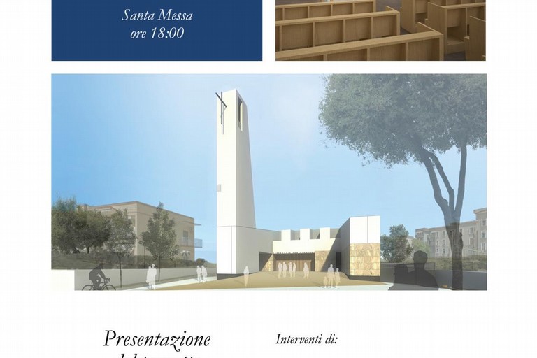 nuova chiesa San Girolamo domani la presentazione del progetto