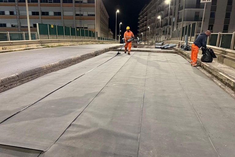 ponte Garibaldi Brt lavori