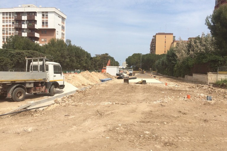 sopralluogo galasso viabilita e verde palazzina Erp Pirp Japigia