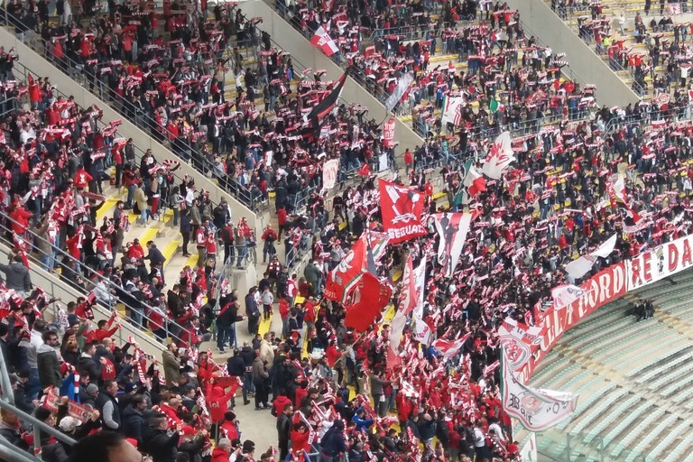 La Curva Nord oggi. <span>Foto Gianluca Battista</span>