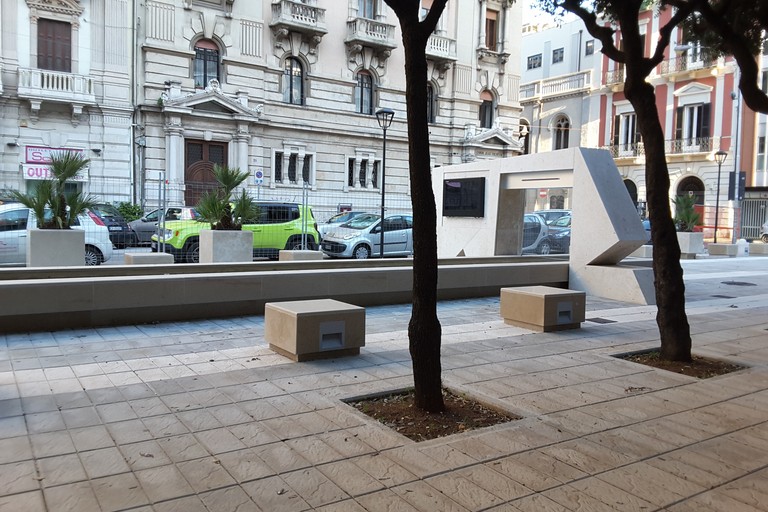 La nuova piazzetta di corso Cavour